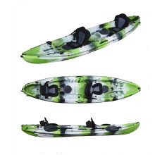 LSF Imported PE 2+1 paddler 3 person plastic kayak for family